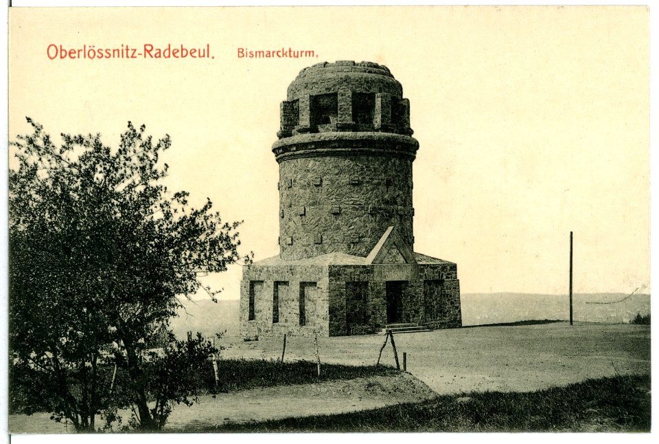 11182-Radebeul-1910-Bismarckturm-Brück & Sohn Kunstverlag