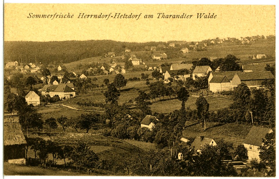14822-Herrndorf-Hetzdorf-1912-Blick auf Herrndorf-Hetzdorf-Brück & Sohn Kunstverlag