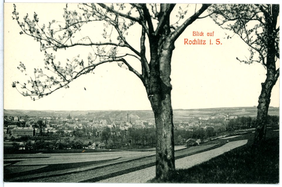 10748-Rochlitz-1909-Blick auf Rochlitz-Brück & Sohn Kunstverlag