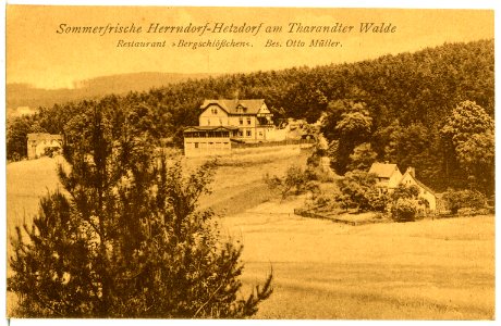 14817-Herrndorf-Hetzdorf-1912-Bergschlößchen-Brück & Sohn Kunstverlag