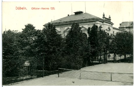 10956-Döbeln-1909-Offizierskasino 139.-Brück & Sohn Kunstverlag
