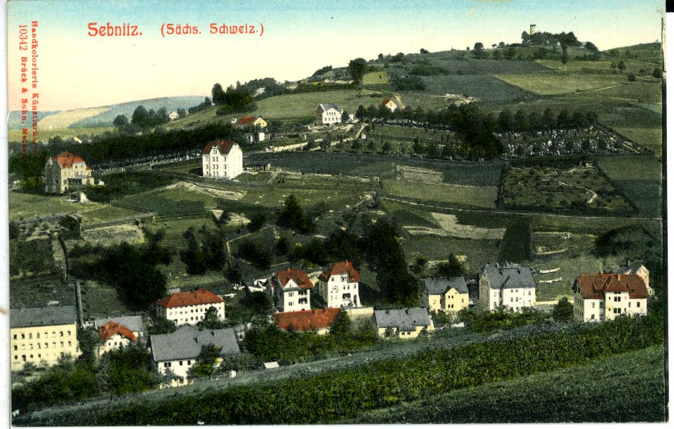 10342-Sebnitz-1908-Blick auf Sebnitz-Brück & Sohn Kunstverlag