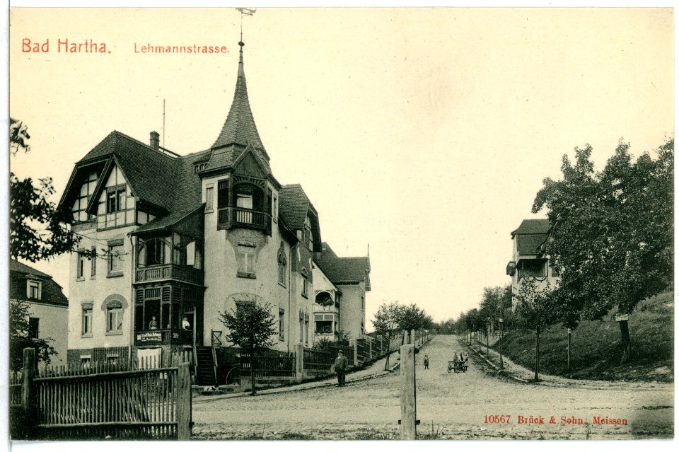 10567-Bad Hartha-1909-Lehmannstraße-Brück & Sohn Kunstverlag