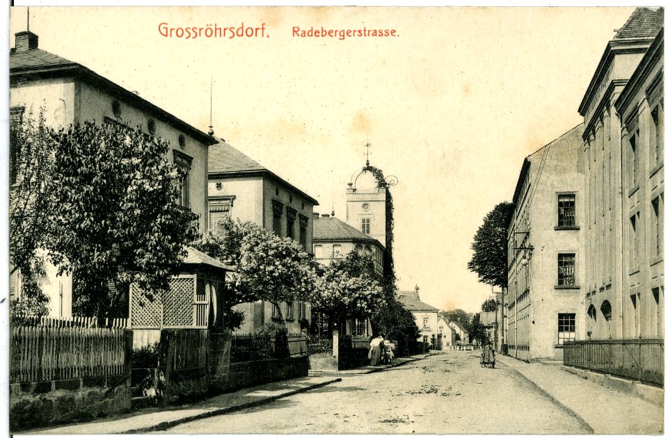 10838-Großröhrsdorf-1909-Radebergerstraße-Brück & Sohn Kunstverlag