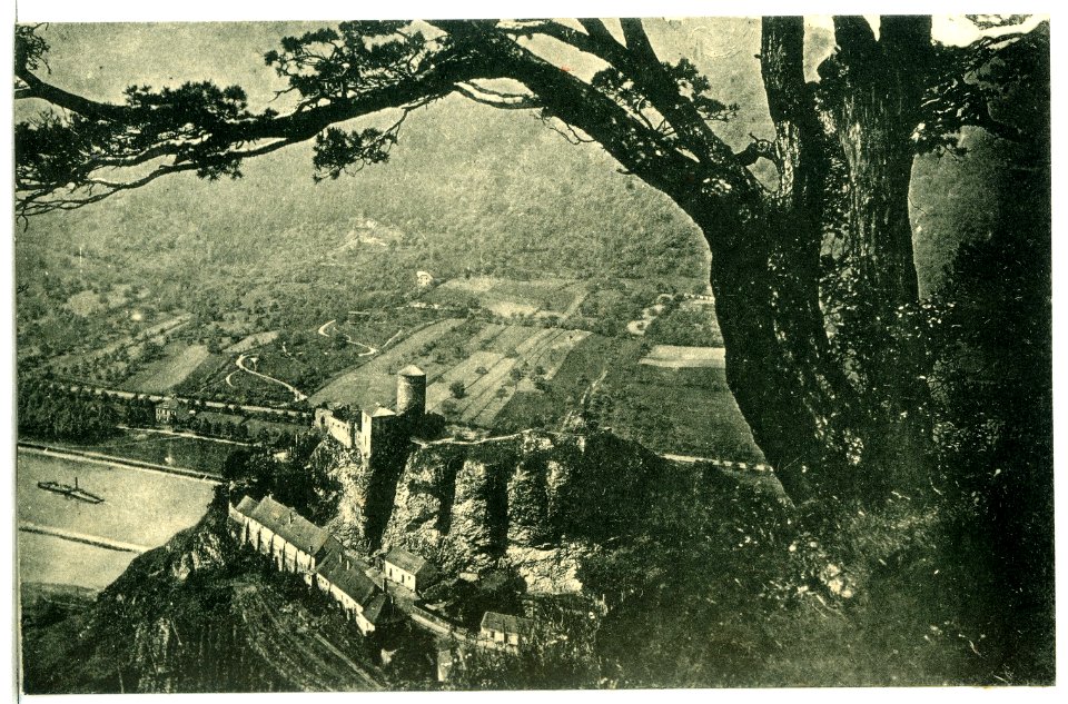 10725-Schreckenstein-1909-Ruine-Brück & Sohn Kunstverlag