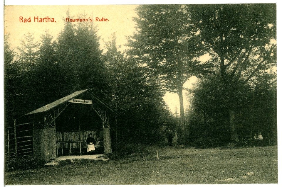 10554-Bad Hartha-1909-Naumanns Ruhe-Brück & Sohn Kunstverlag