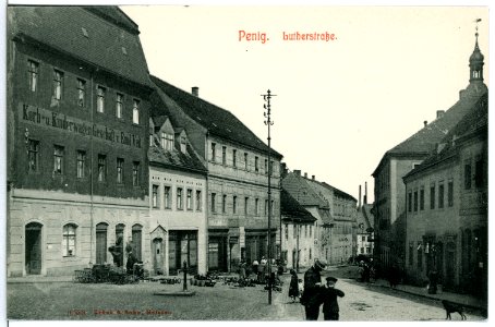 10588-Penig-1909-Lutherstraße-Brück & Sohn Kunstverlag
