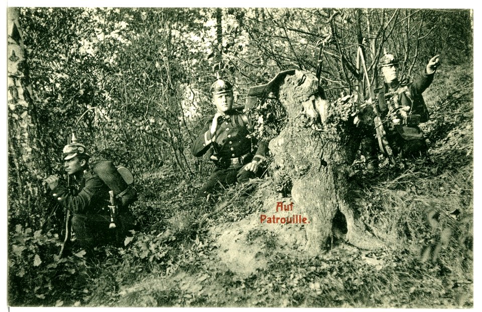 10488-Döbeln-1908-Auf Patrouille - Infanterie-Regiment Nr. 139-Brück & Sohn Kunstverlag