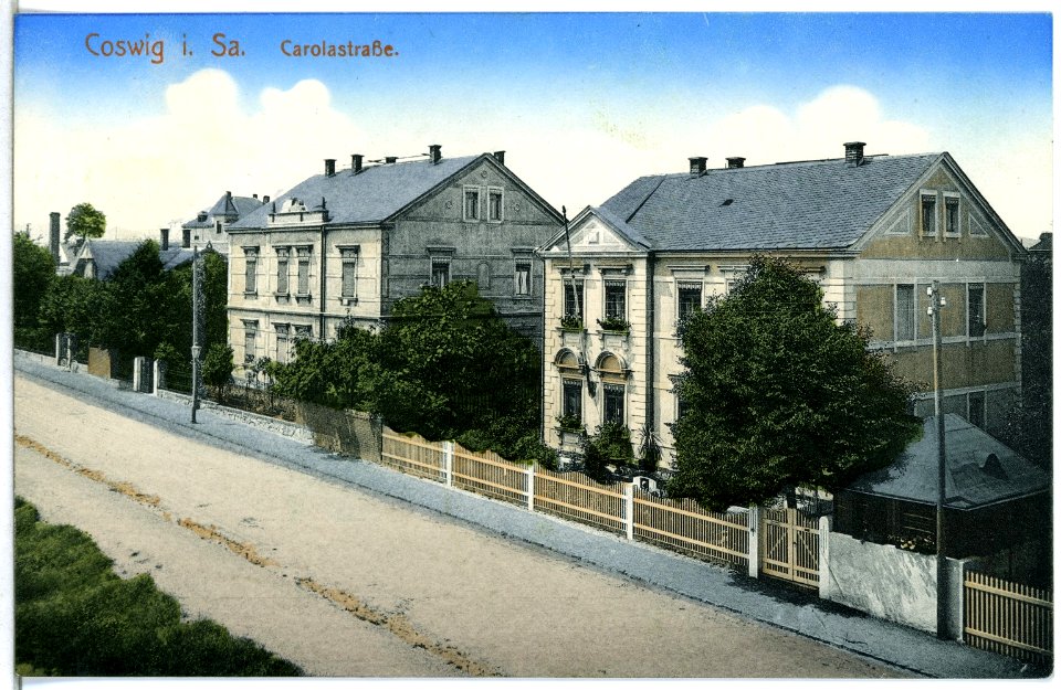 14875-Coswig-1912-Carolastraße-Brück & Sohn Kunstverlag