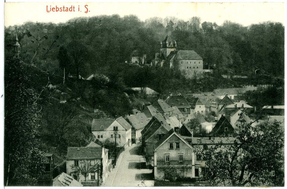 10814-Liebstadt-1909-Blick auf Liebstadt-Brück & Sohn Kunstverlag
