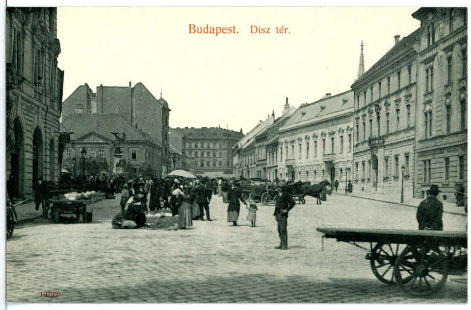10732-Budapest-1909-Disz ter-Brück & Sohn Kunstverlag
