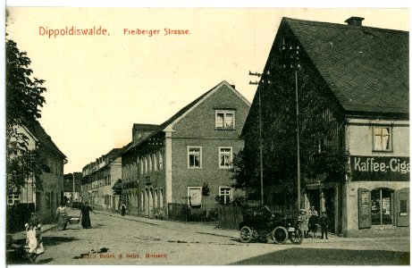 10519-Dippoldiswalde-1908-Freiberger Straße-Brück & Sohn Kunstverlag