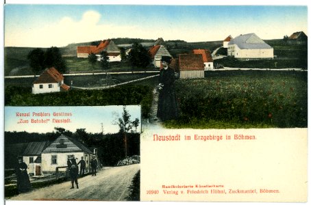 10940-Neustadt-Böhmen-1909-Ortsansicht-Brück & Sohn Kunstverlag