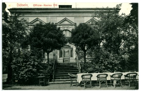 10958-Döbeln-1909-Offizierskasino 139.-Brück & Sohn Kunstverlag
