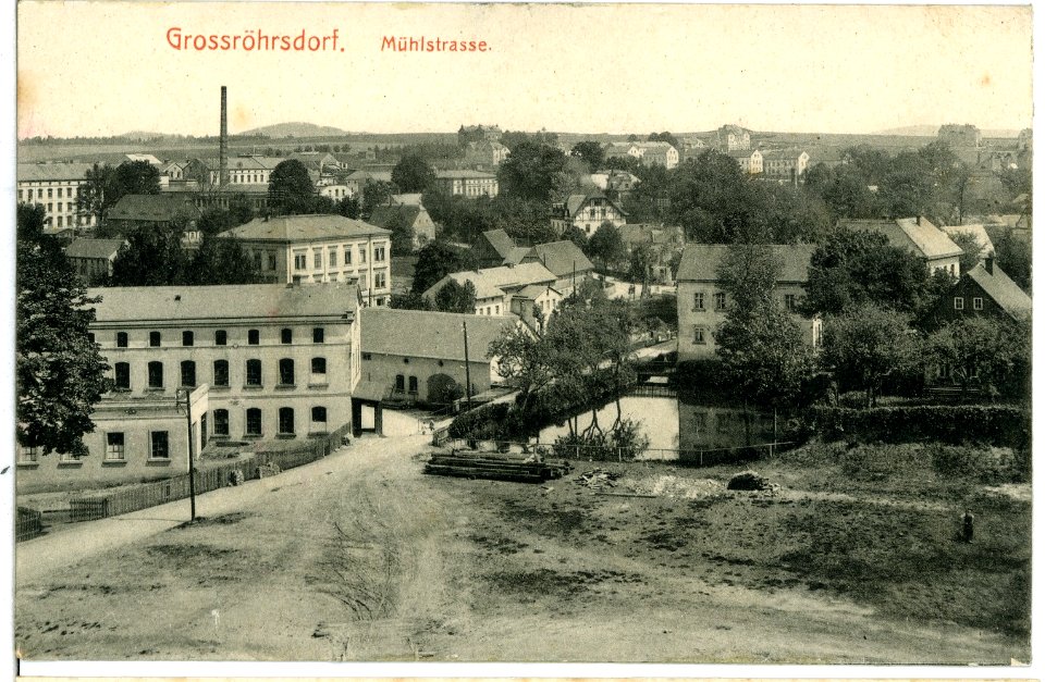 10835-Großröhrsdorf-1909-Mühlstraße-Brück & Sohn Kunstverlag