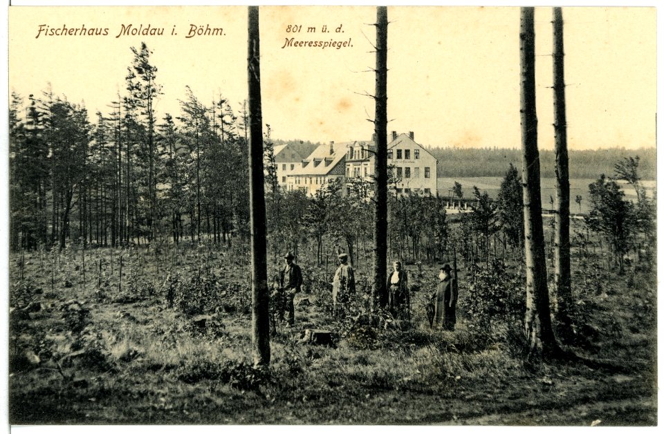 10524-Moldau-1908-Fischerhaus-Brück & Sohn Kunstverlag