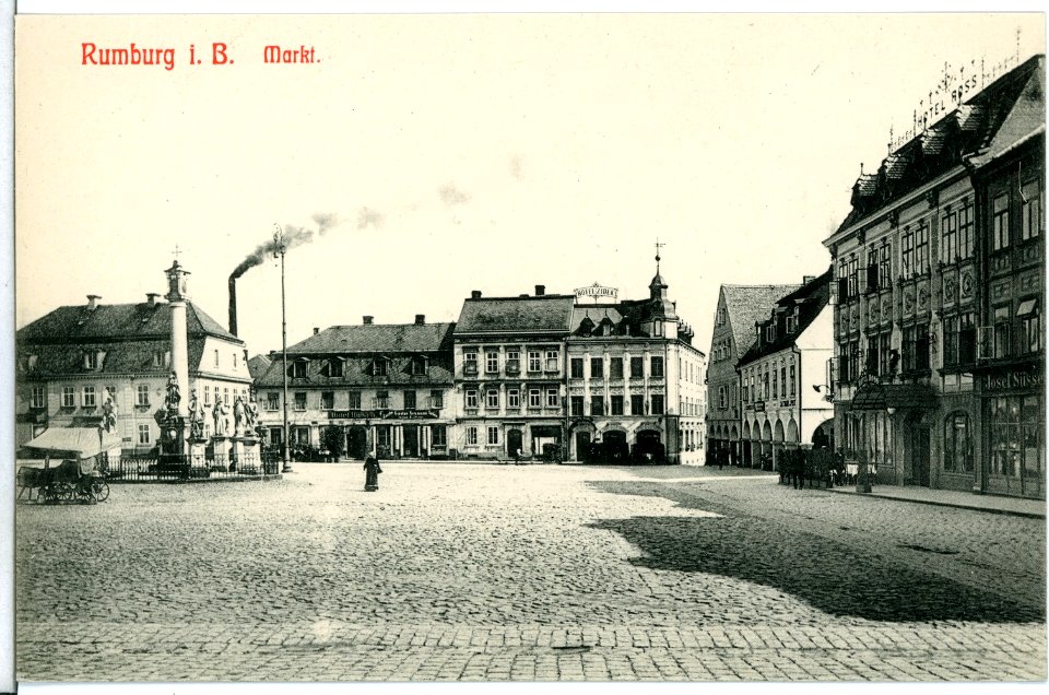 11189-Rumburg-1910-Markt-Brück & Sohn Kunstverlag