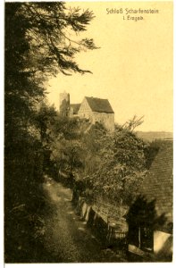 10920-Scharfenstein-1909-Schloß-Brück & Sohn Kunstverlag