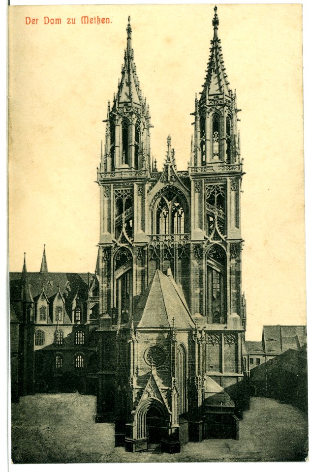 10972-Meißen-1909-Dom-Brück & Sohn Kunstverlag