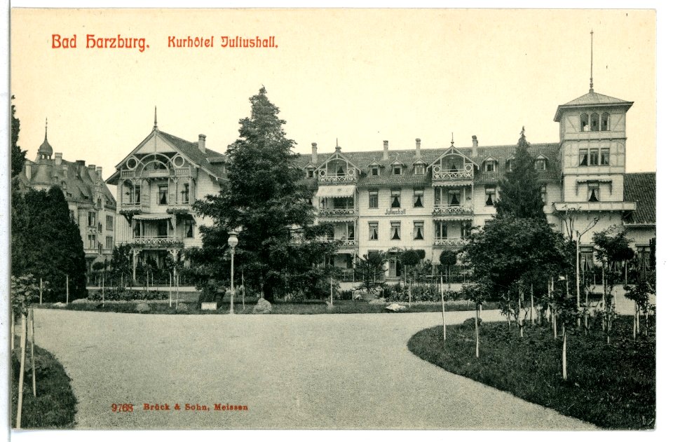 09768-Bad Harzburg-1908-Kurhotel Juliushall-Brück & Sohn Kunstverlag