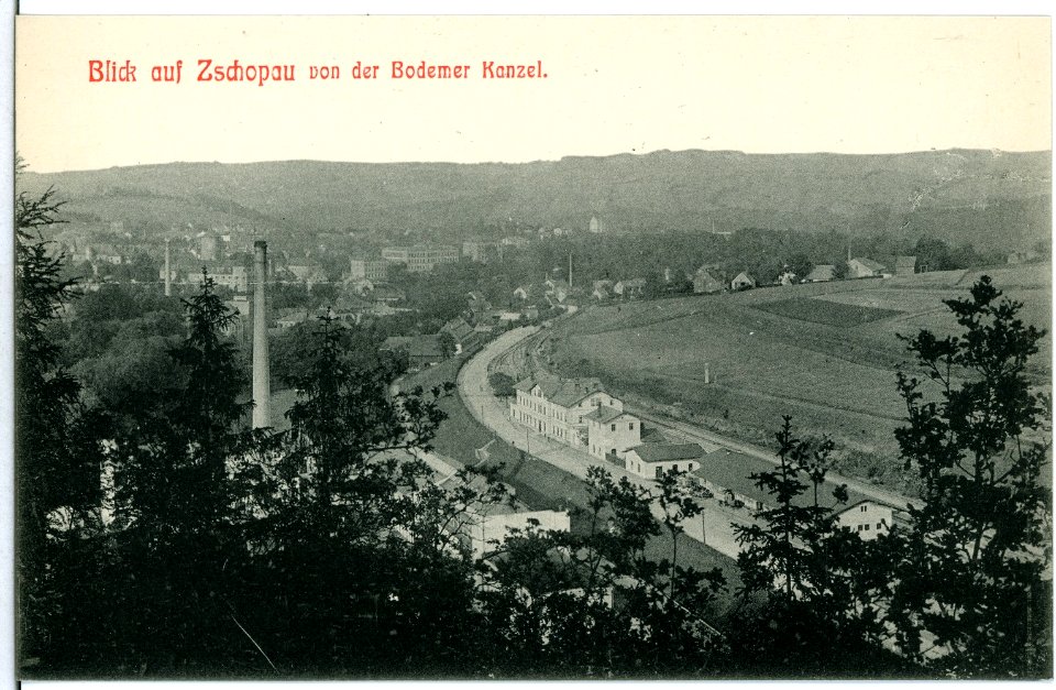 11129-Zschopau-1910-Blick auf Zschopau von der Bodemer Kanzel-Brück & Sohn Kunstverlag