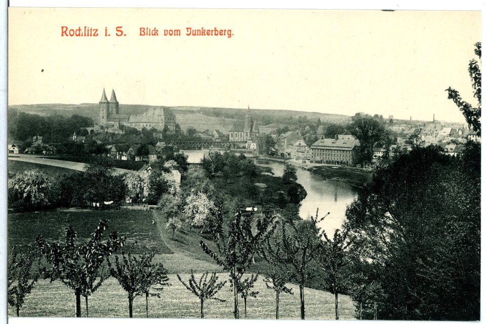 10898-Rochlitz-1909-Blick vom Junkerberg-Brück & Sohn Kunstverlag