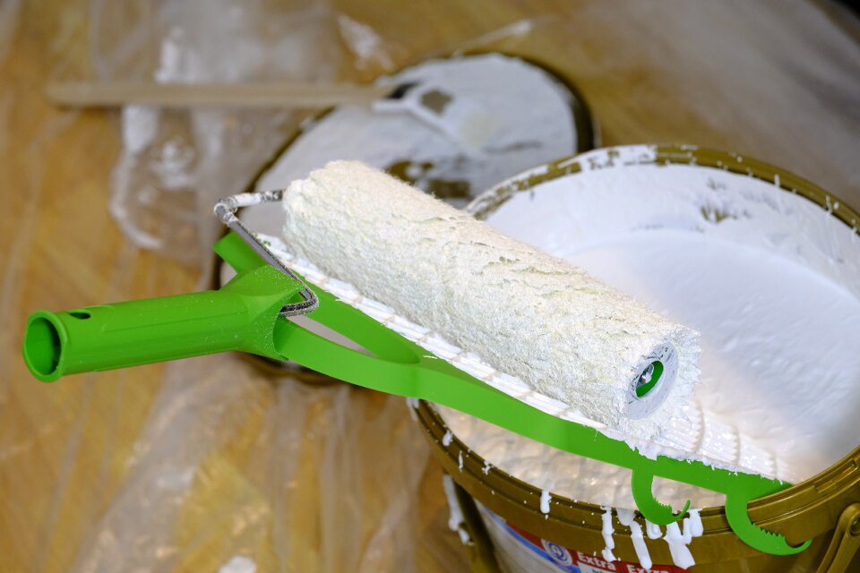 Color roller roll roller