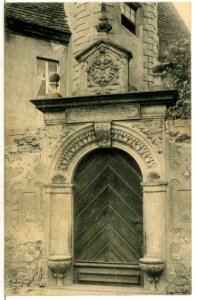 10989-Meißen-1909-Portal am Jahnaschen Freihof-Brück & Sohn Kunstverlag