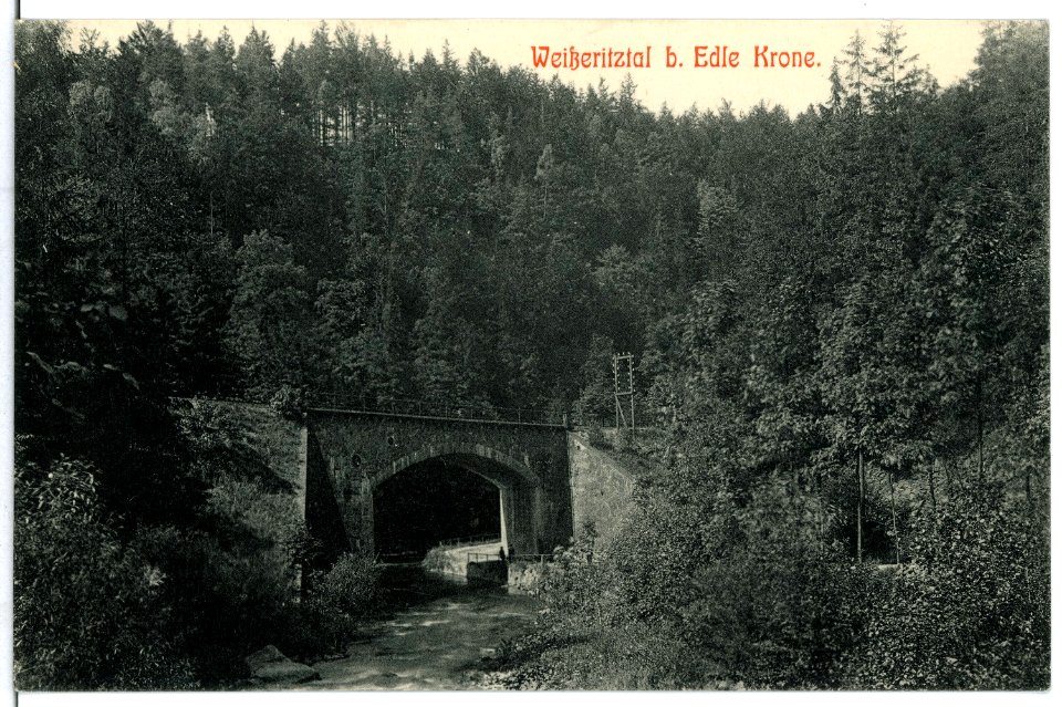 10573-Edle Krone-1909-Weißeritztal-Brück & Sohn Kunstverlag
