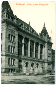 10730-Budapest-1909-Kiraly Jozsef Müegyetem-Brück & Sohn Kunstverlag