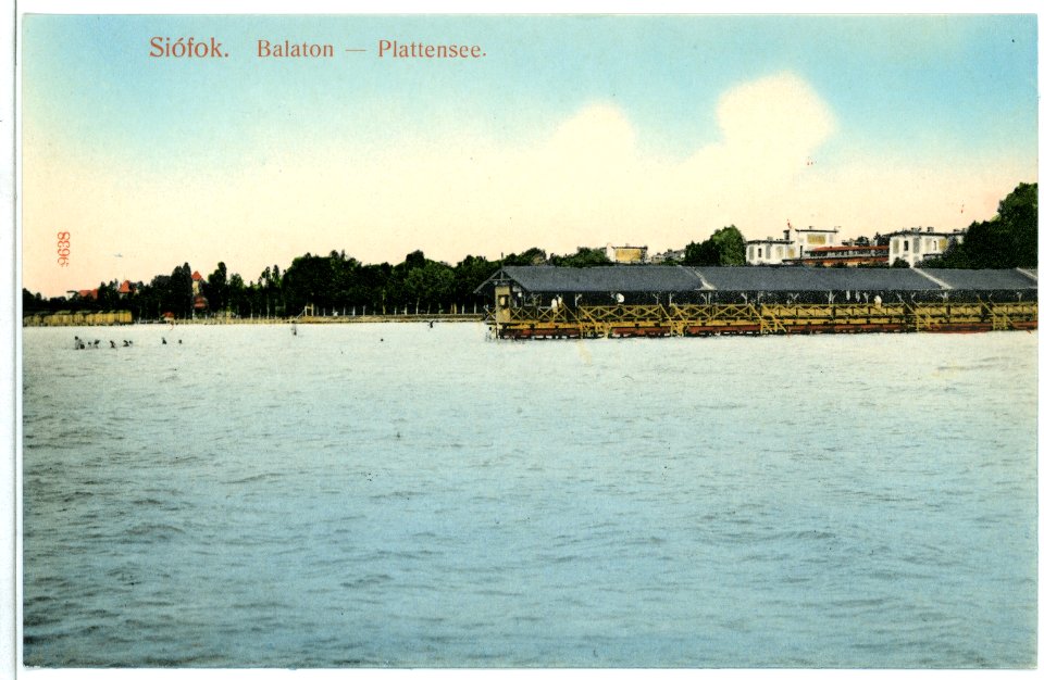 09638-Siofok-1908-Plattensee - Bad-Brück & Sohn Kunstverlag