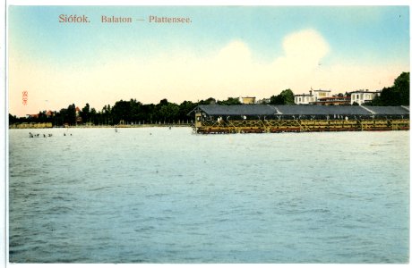 09638-Siofok-1908-Plattensee - Bad-Brück & Sohn Kunstverlag