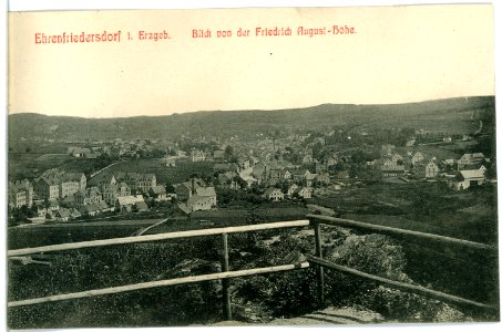 11111-Ehrenfriedersdorf-1910-Blick von der Friedrich-August-Höhe-Brück & Sohn Kunstverlag