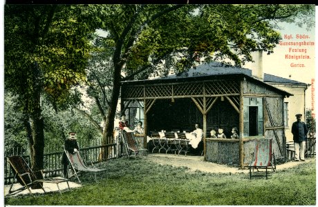 10167-Königstein-1908-Genesungsheim - Garten-Brück & Sohn Kunstverlag photo