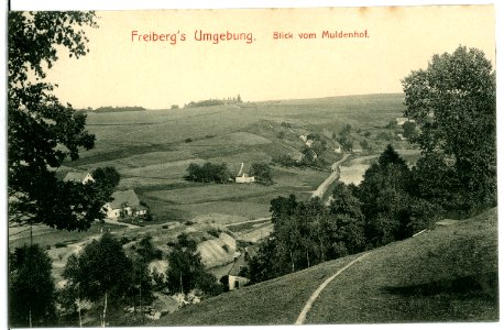 11150-Freiberg-1910-Umgebung - Blick vom Muldenhof-Brück & Sohn Kunstverlag