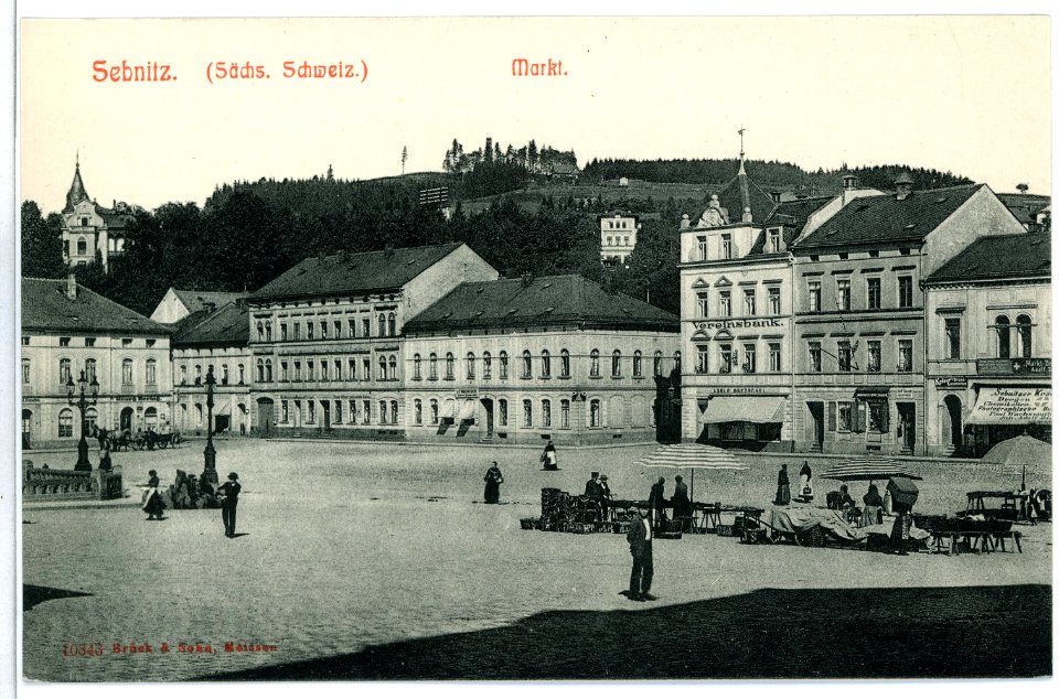 10343-Sebnitz-1908-Markt-Brück & Sohn Kunstverlag