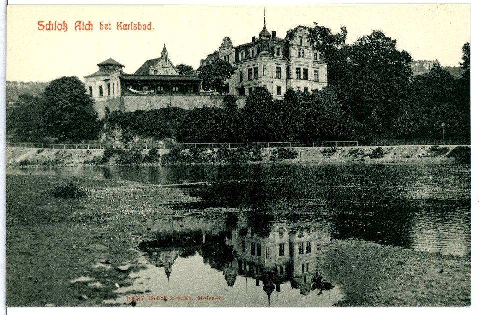 10687-Aich-1909-Schloß-Brück & Sohn Kunstverlag