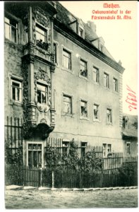 10992-Meißen-1909-Ökonomiehof der Fürstenschule-Brück & Sohn Kunstverlag