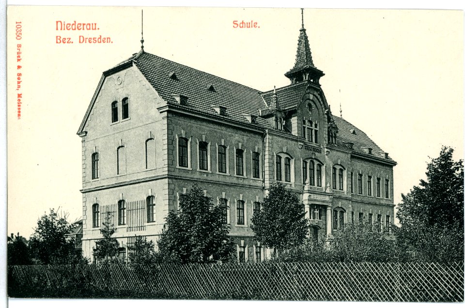10350-Niederau-1908-Schule-Brück & Sohn Kunstverlag