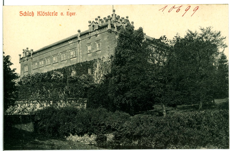 10699-Klösterle-1909-Schloß-Brück & Sohn Kunstverlag