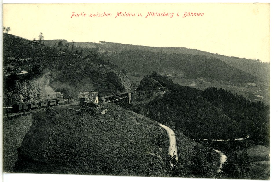 10529-Moldau-1908-Zwischen Moldau und Niklasberg-Brück & Sohn Kunstverlag