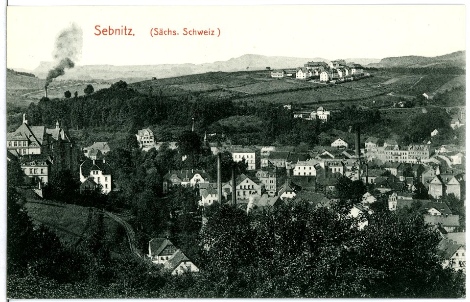10380-Sebnitz-1908-Blick auf Sebnitz-Brück & Sohn Kunstverlag