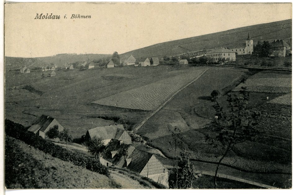 10527-Moldau-1908-Blick auf Moldau-Brück & Sohn Kunstverlag