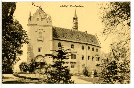 09880-Taubenheim (Klipphausen)-1908-Schloß-Brück & Sohn Kunstverlag