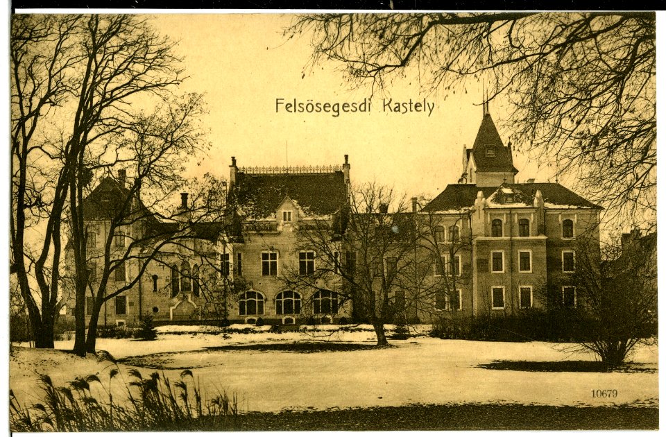 10679-Segesd-1909-Felsösegesdi Kastely-Brück & Sohn Kunstverlag