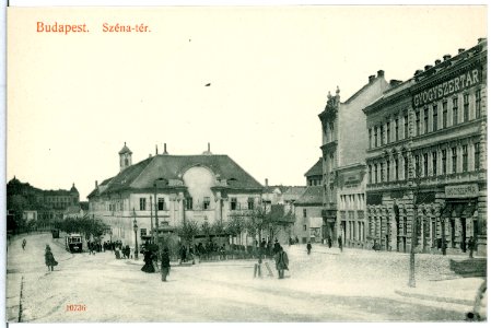 10736-Budapest-1909-Szena ter.-Brück & Sohn Kunstverlag