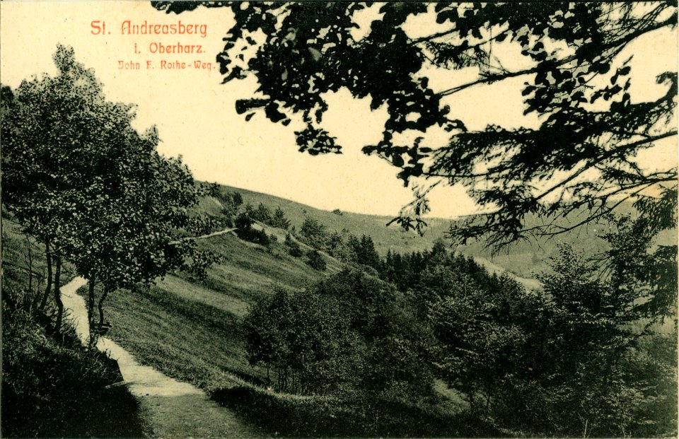 10716-St. Andreasberg-1909-John F. Rothe-Weg-Brück & Sohn Kunstverlag
