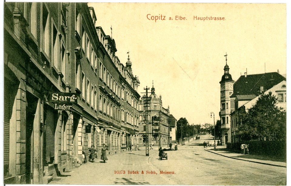 10373-Copitz-1908-Hauptstraße-Brück & Sohn Kunstverlag