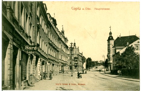 10373-Copitz-1908-Hauptstraße-Brück & Sohn Kunstverlag