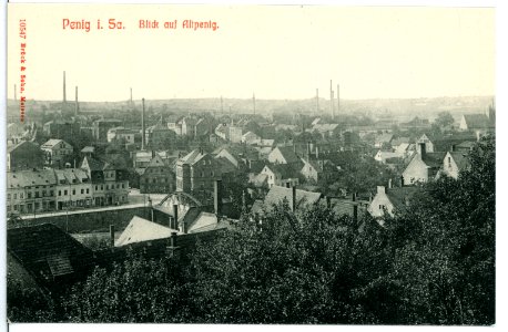 10547-Penig-1908-Blick auf Altpenig-Brück & Sohn Kunstverlag